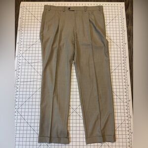 3 Pair of Lauren Ralph Lauren Men’s Size 38/32 Tan, Brown, & Grey Dress Pants